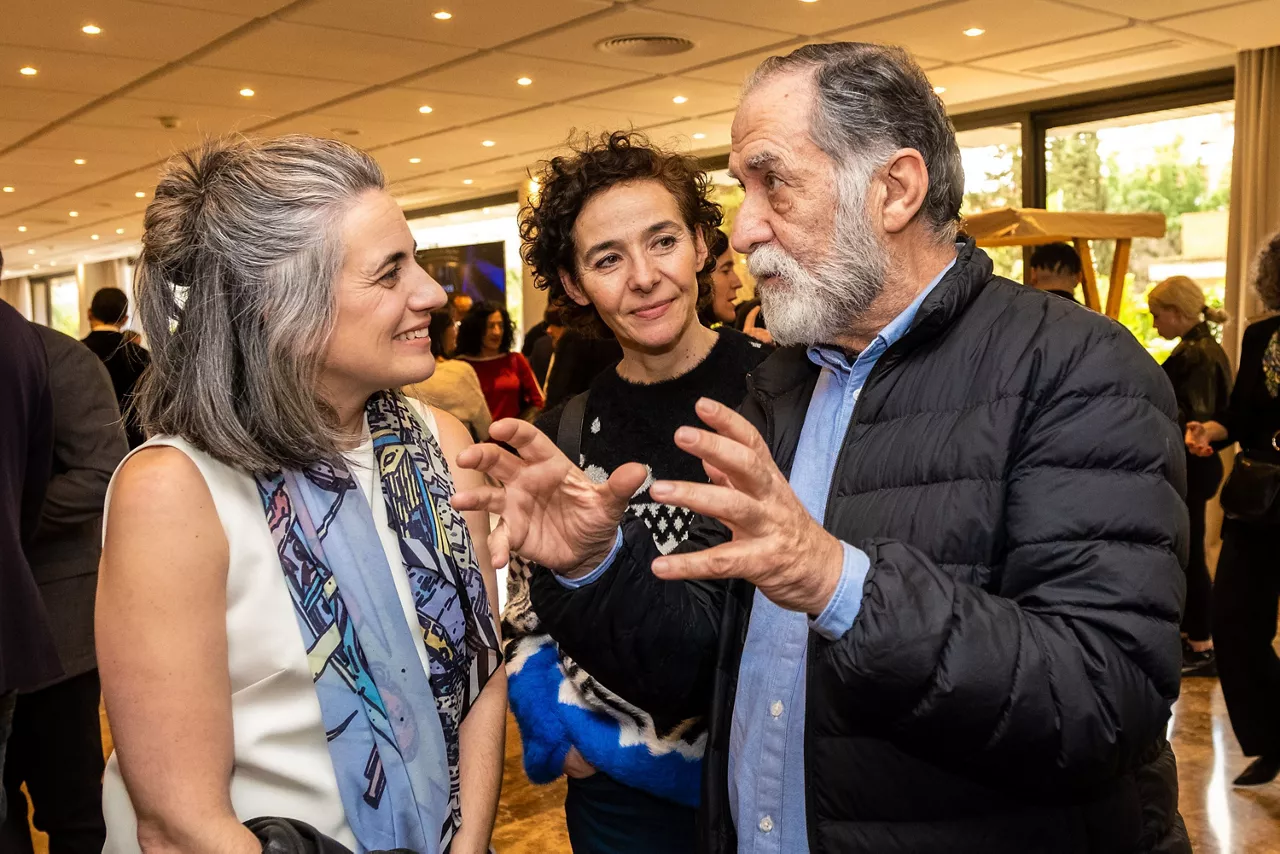 Nominados/as del cine vasco a los Premios Goya, en Sevilla.