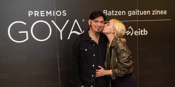 Nominados/as del cine vasco a los Premios Goya, en Sevilla.