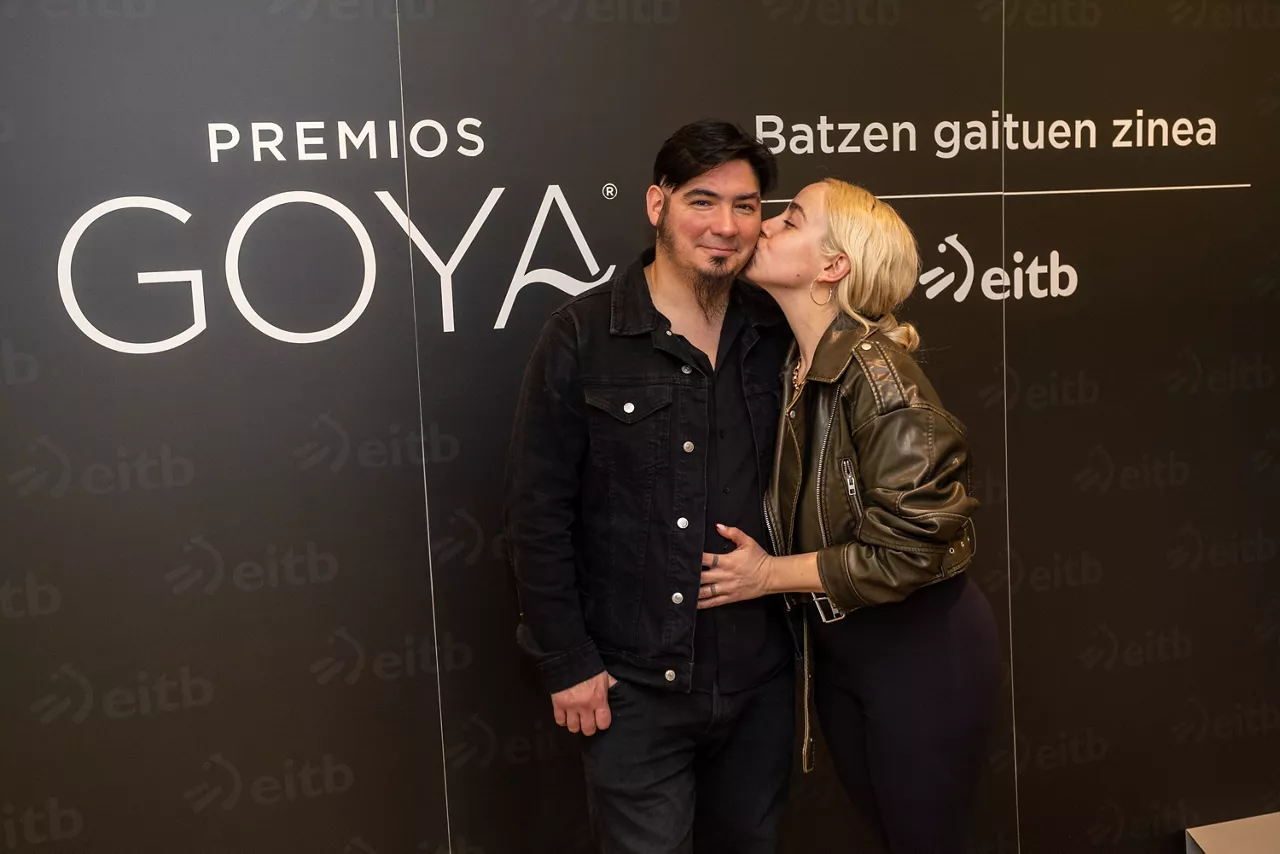 Nominados/as del cine vasco a los Premios Goya, en Sevilla.