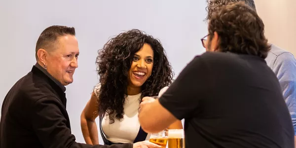 Nominados/as del cine vasco a los Premios Goya, en Sevilla.