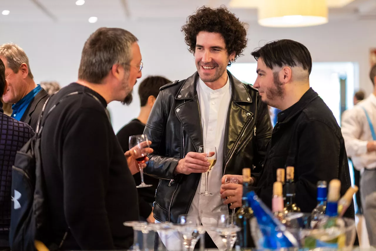 Nominados/as del cine vasco a los Premios Goya, en Sevilla.