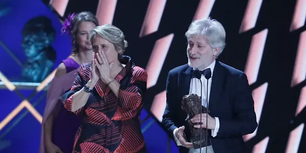 Paula Labordeta y Gaizka Urresti. EFE