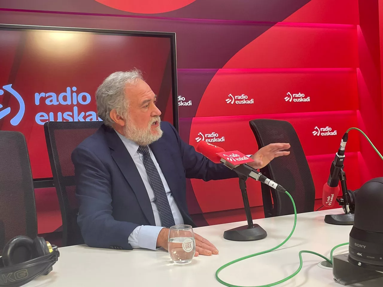 José Ignacio Zudaire, presidente de la Asociación del Corredor Vasco del Hidrógeno. Foto: EITB Media