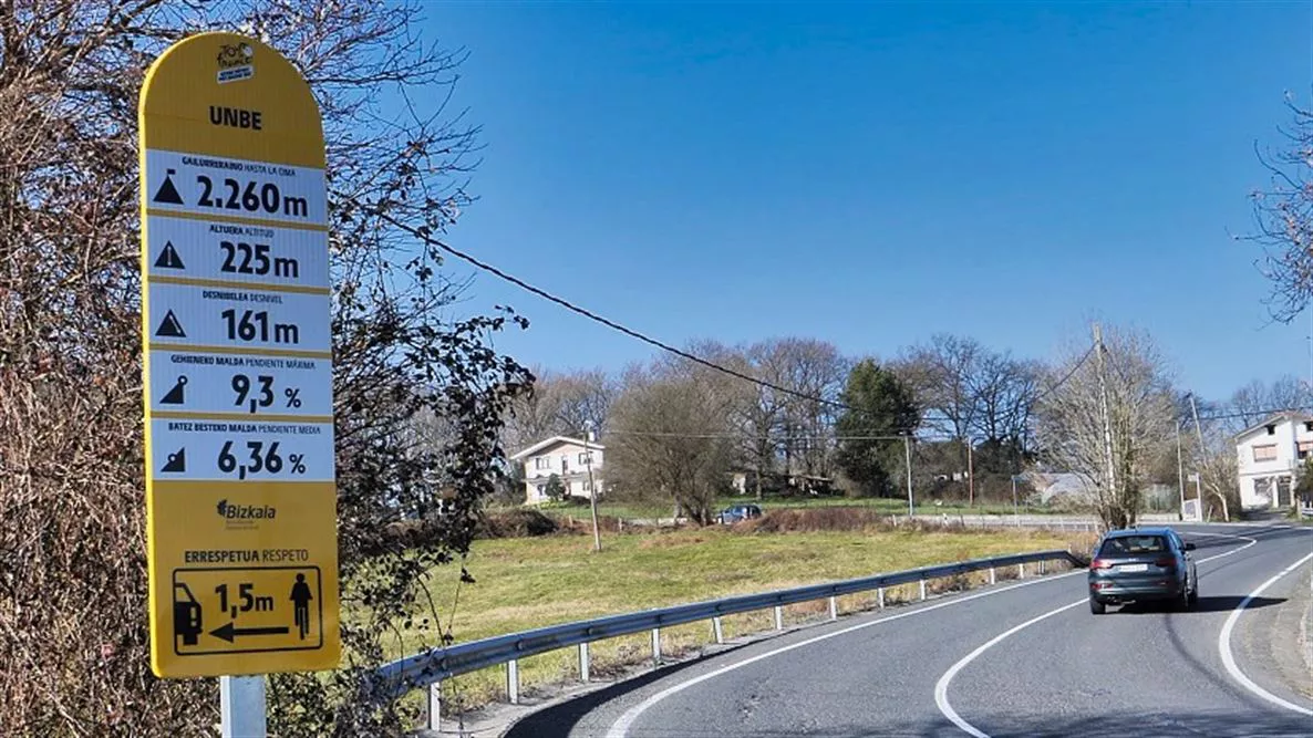 Seinale berriak Bizkaiko mendateetan. Argazkia: Bizkaiko Aldundia