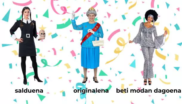Inauteriateko mozorro salduena, originalena eta beti arrakasta duena. Infografia: EITB Media