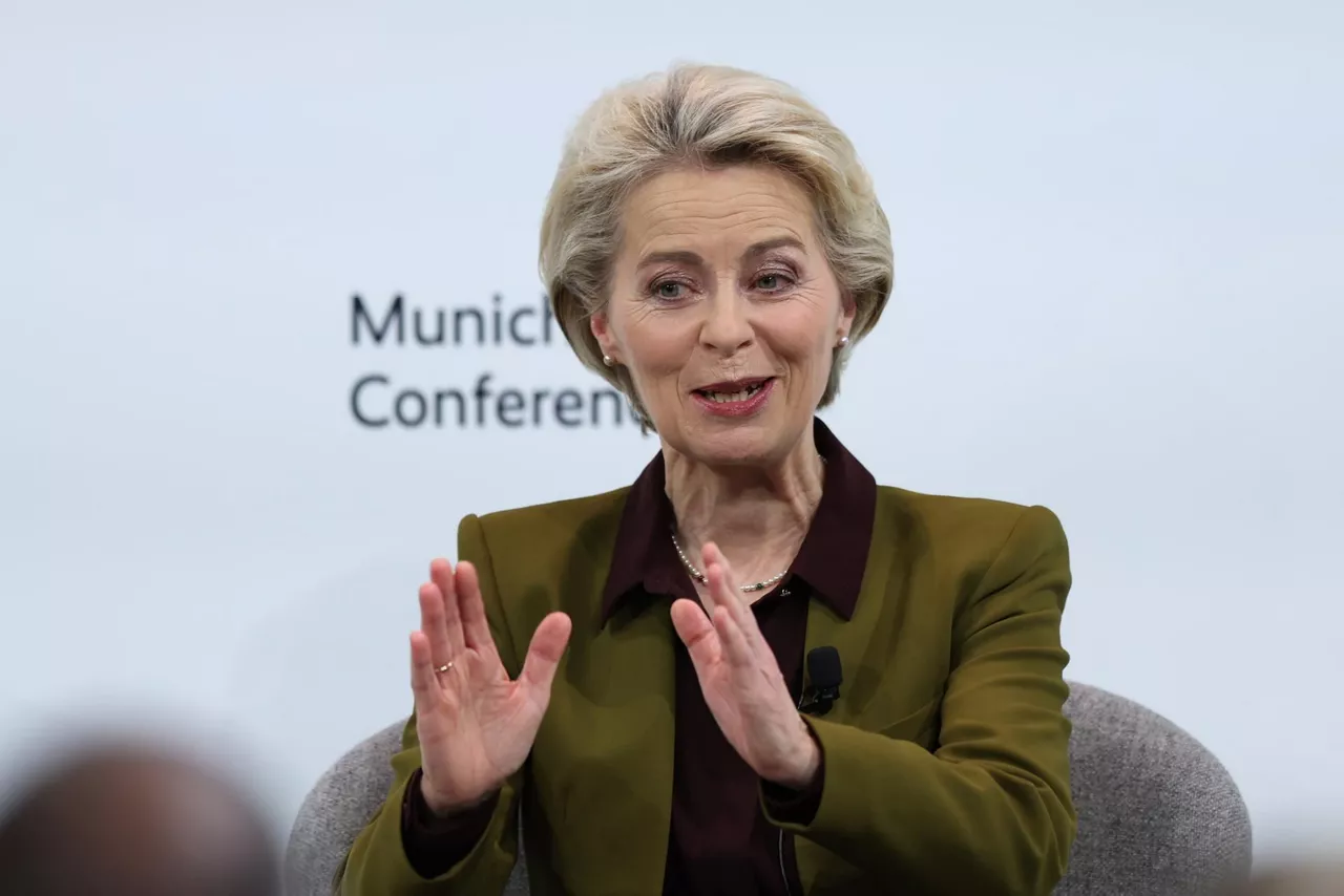 Ursula von der Leyen, gaur, Munichen. Argazkia: EFE.