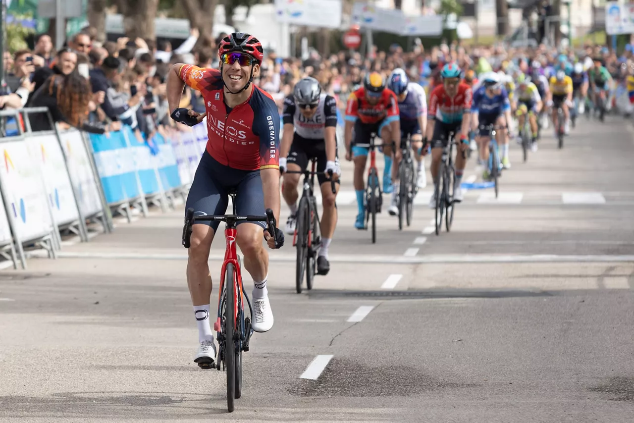 Omar Fraile 2023ko Andaluziako Itzulian.