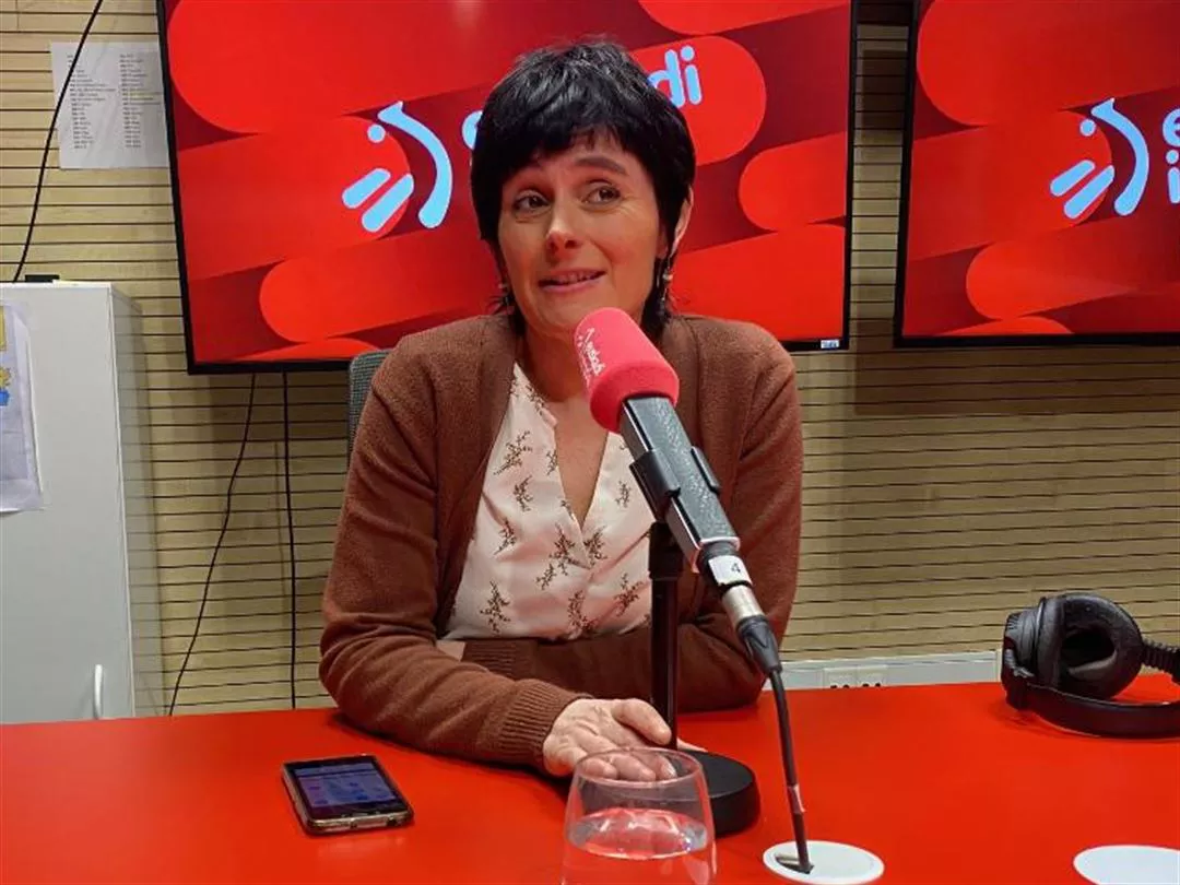 La coordinadora general del sindicato LAB, Garbiñe Aranburu