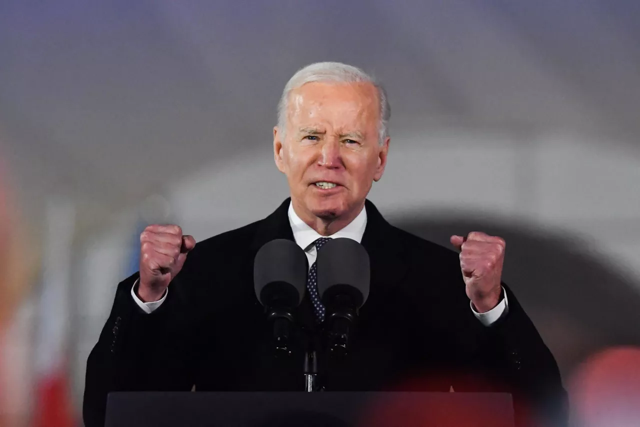 El presidente de Estados Unidos, Joe Biden, en Varsovia (Polonia). Foto:EFE