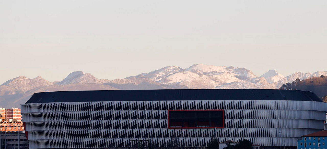 San Mamés, listo. Foto: EFE