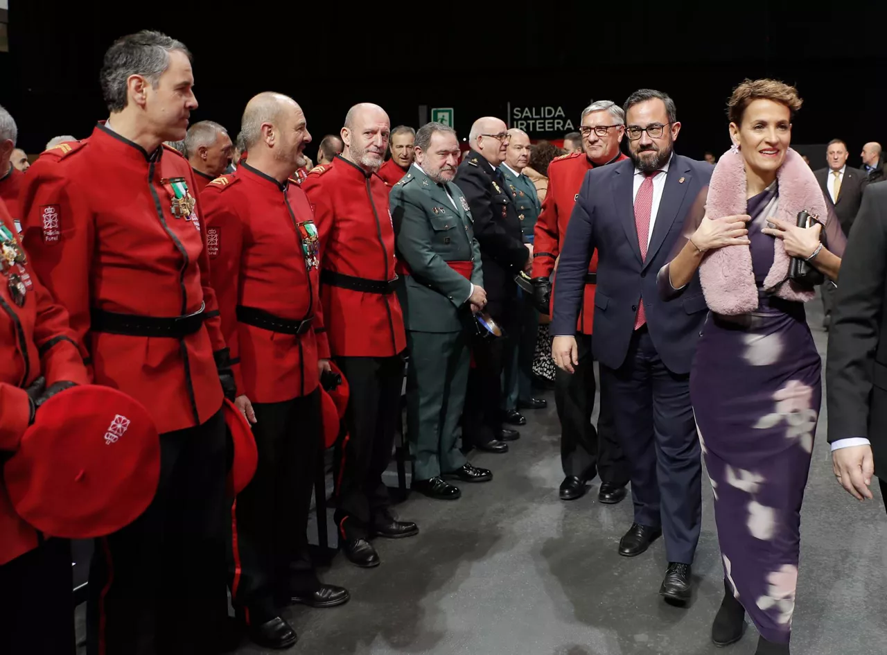 La presidenta del Gobierno de Navarra, María Chivite. Foto: EFE