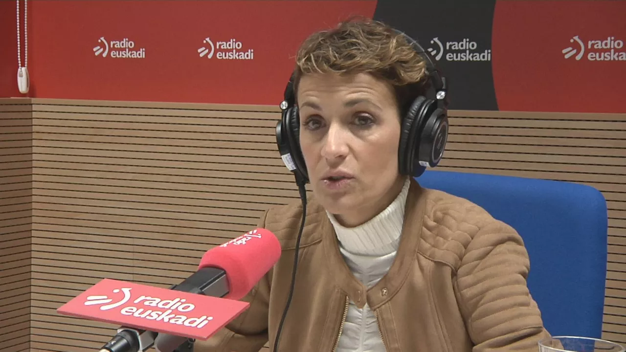 Maria Chivite en Radio Euskadi