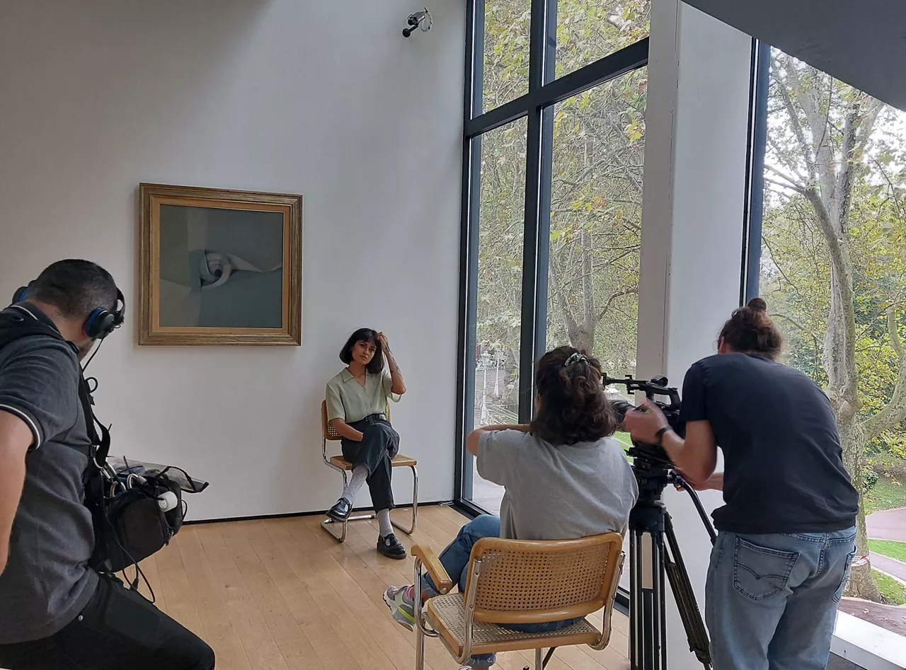 Amaya Suberviola, Mari Paz Jimenezen lanaren aurrean