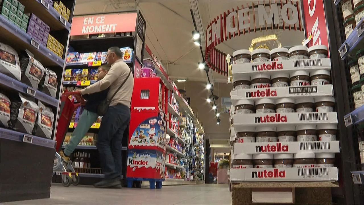 Lapurdiko supermerkatu bat. Artxiboko irudia.