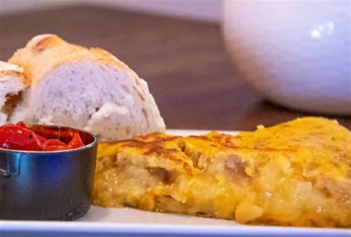 La tortilla del Izarra Berria de Leioa
