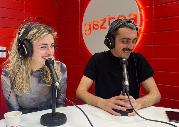 Intza Alkain eta Xabin Fernandez