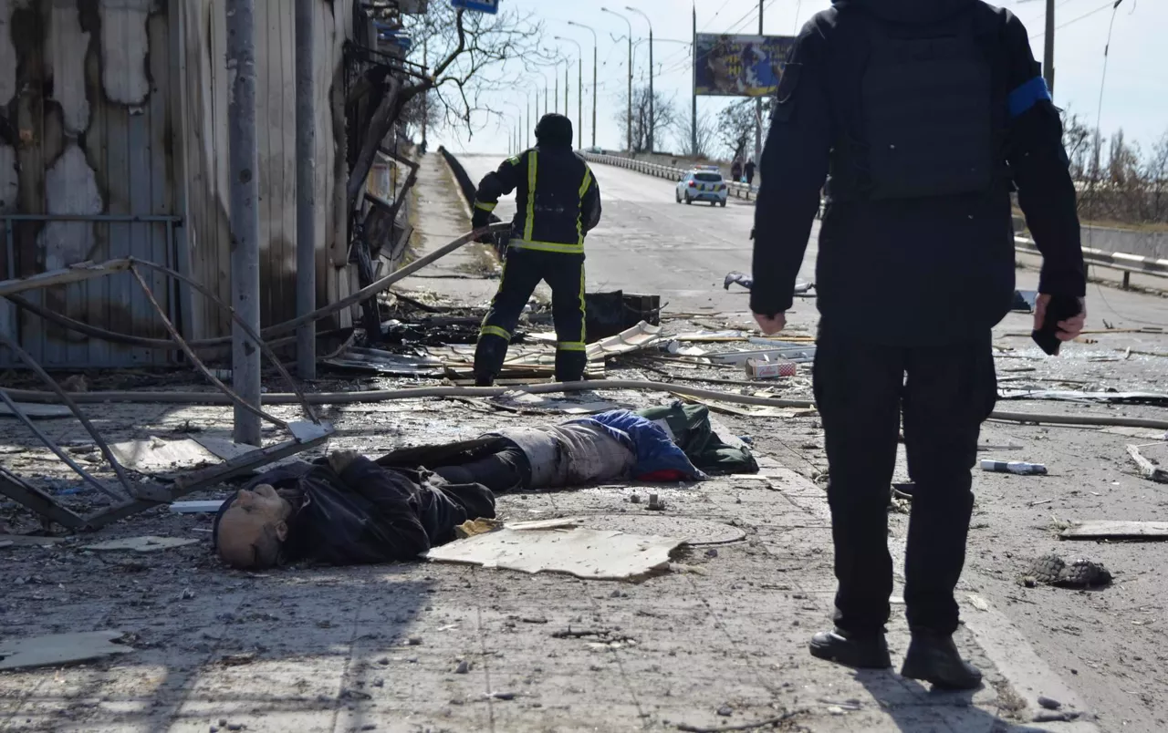 Errusiaren eraso bat Ukrainan. Argazkia: Efe