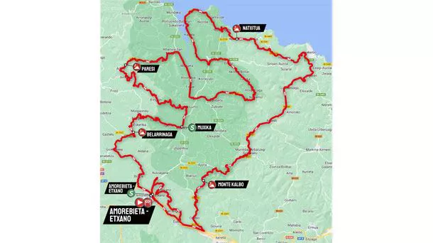 2023ko Itzuliko 5. etaparen profila. Argazkia: Itzulia