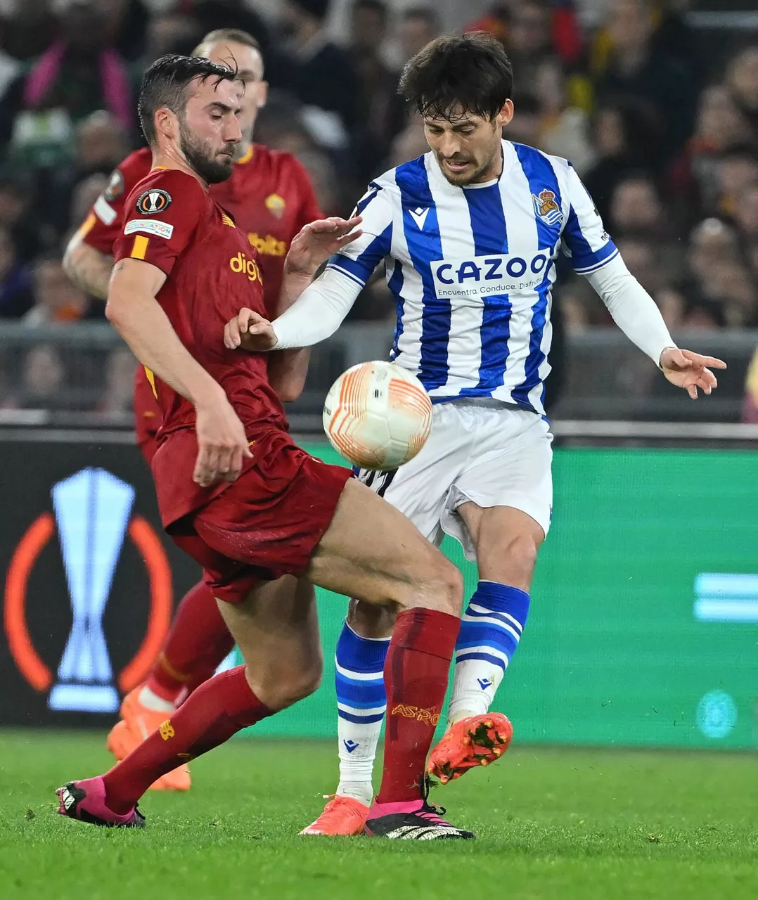 david_silva_real_sociedad_roma_europa_league_EFE