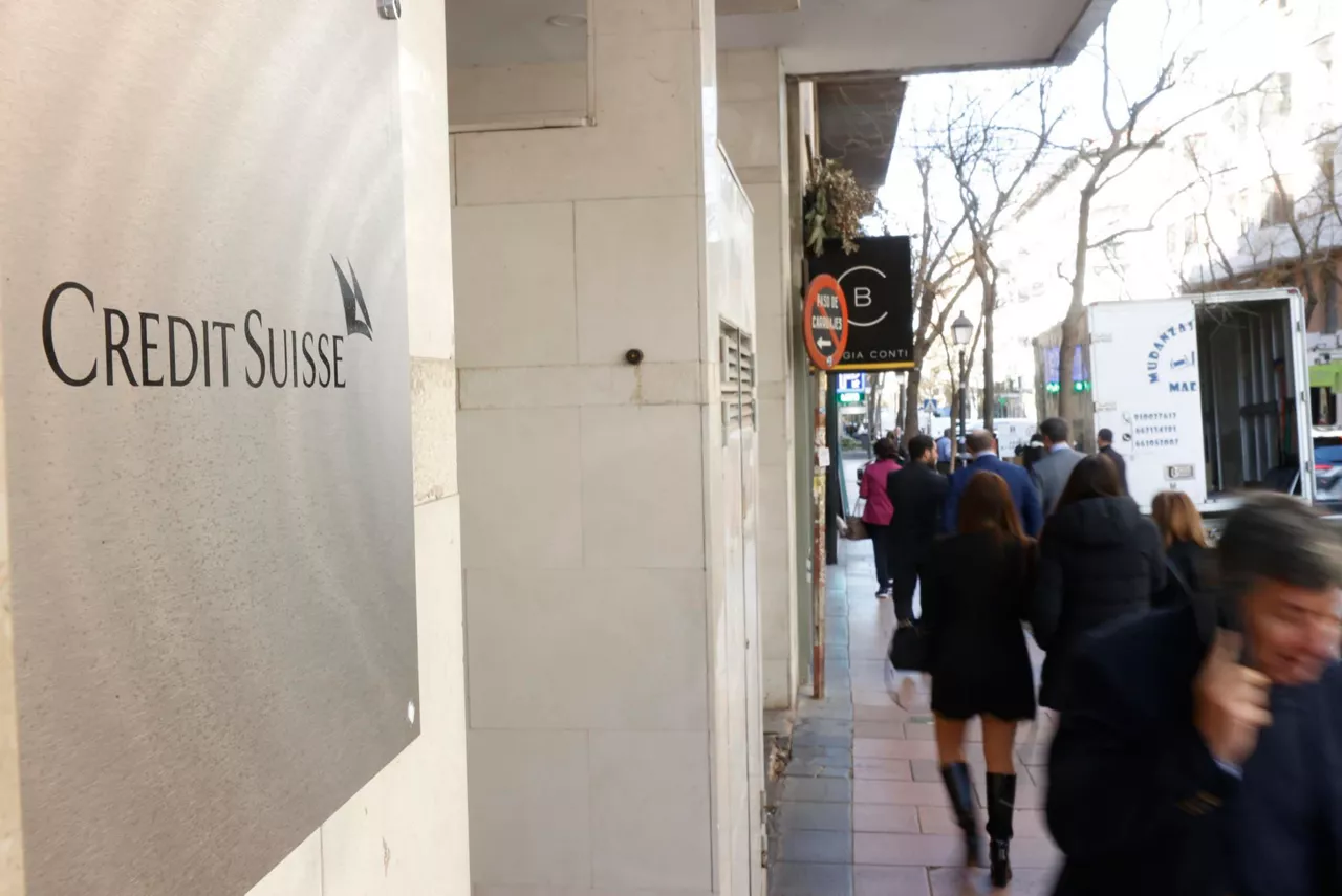 Credit Suissen egoitza, Madrilen.