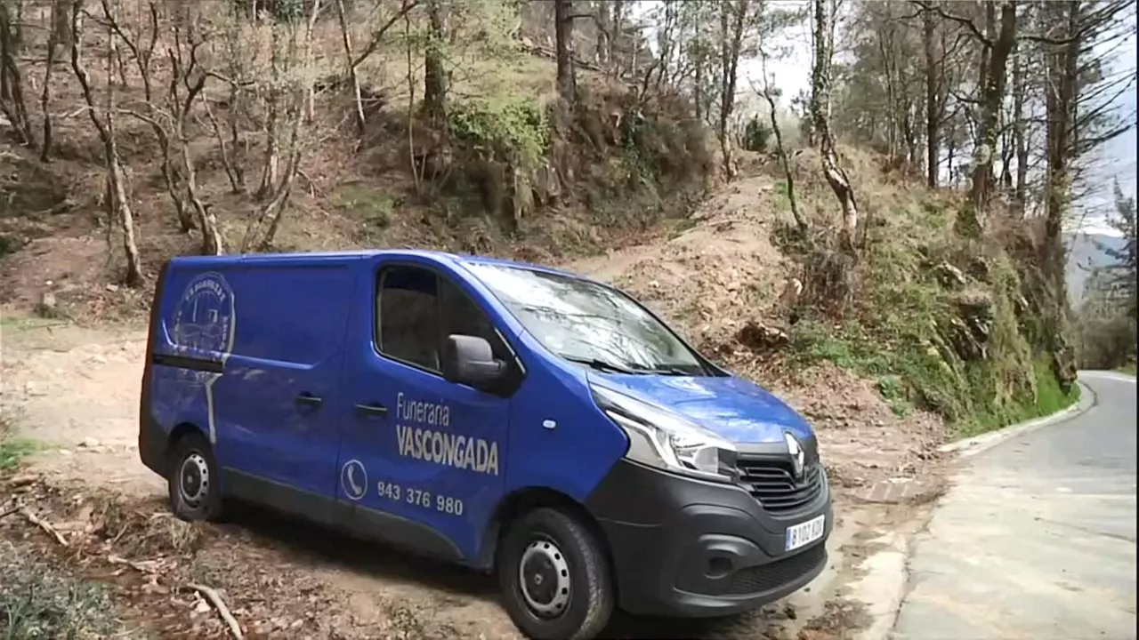 El accidente ha tenido lugar en una pista de montaña de Jaizkibel. Foto: EITB MDIA