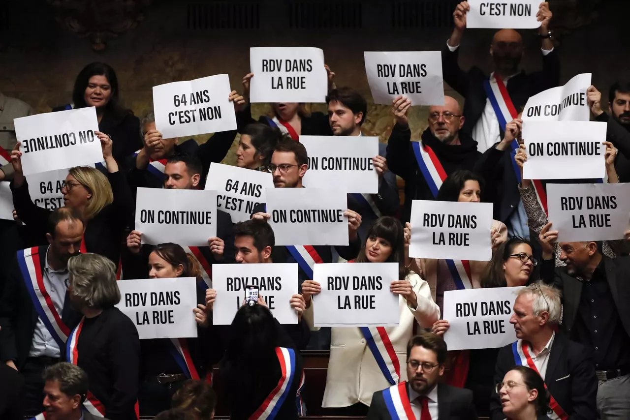 Francia, reforma de las pensiones.