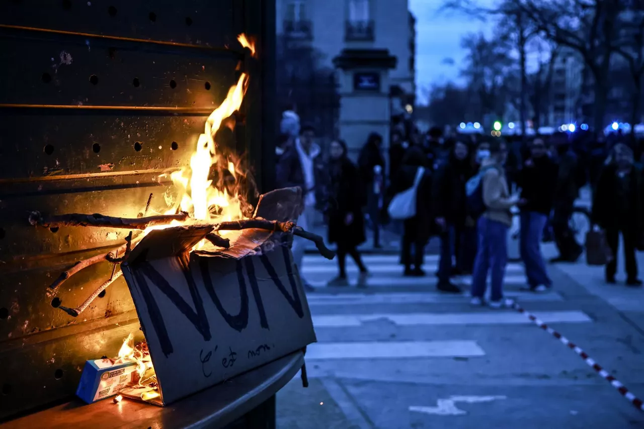 Pentsioen erreformak sortutako mobilizazioetako irudia. Argazkia: EFE.