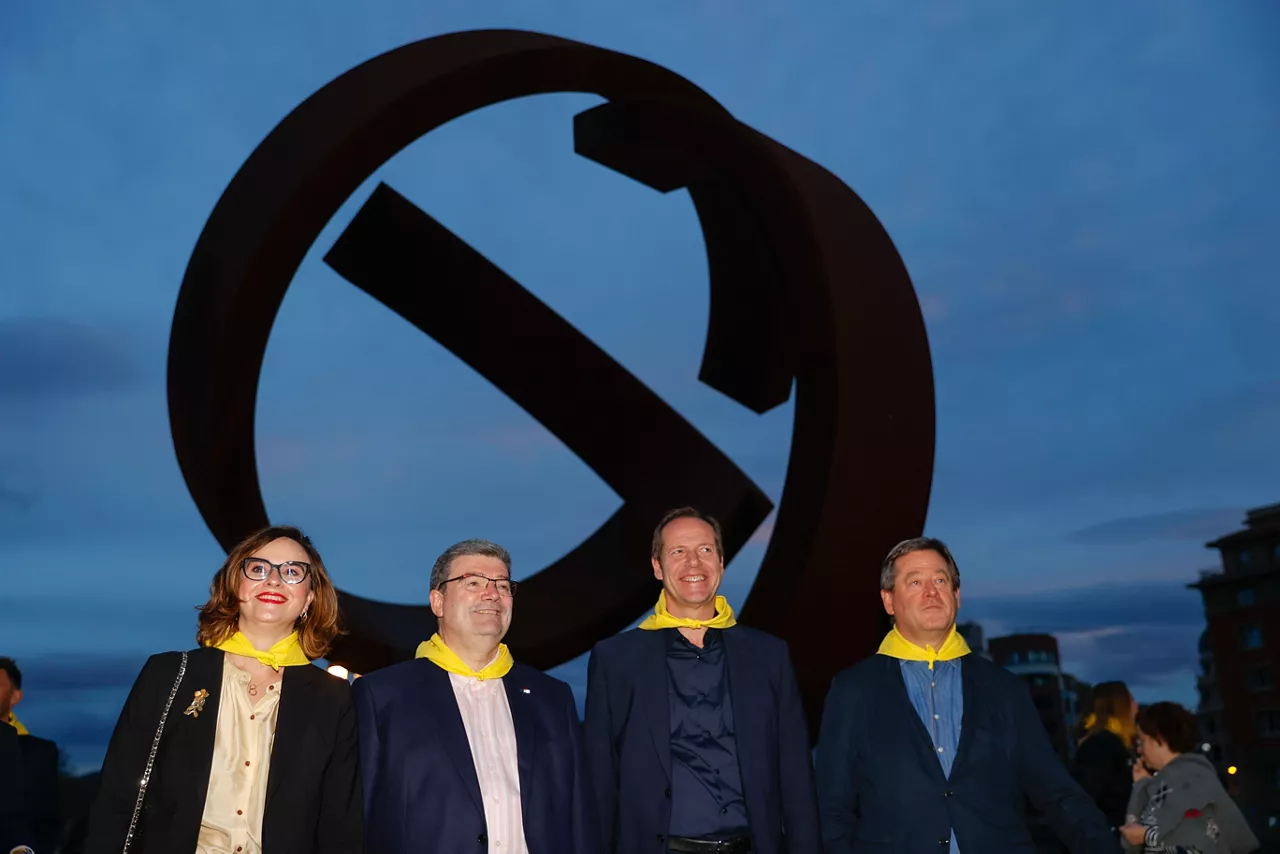 Elntxobe, Aburto, Prudhomme eta Zupiria. Argazkia: EFE