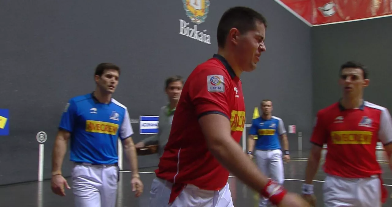 Momento de la lesíon de Tolosa