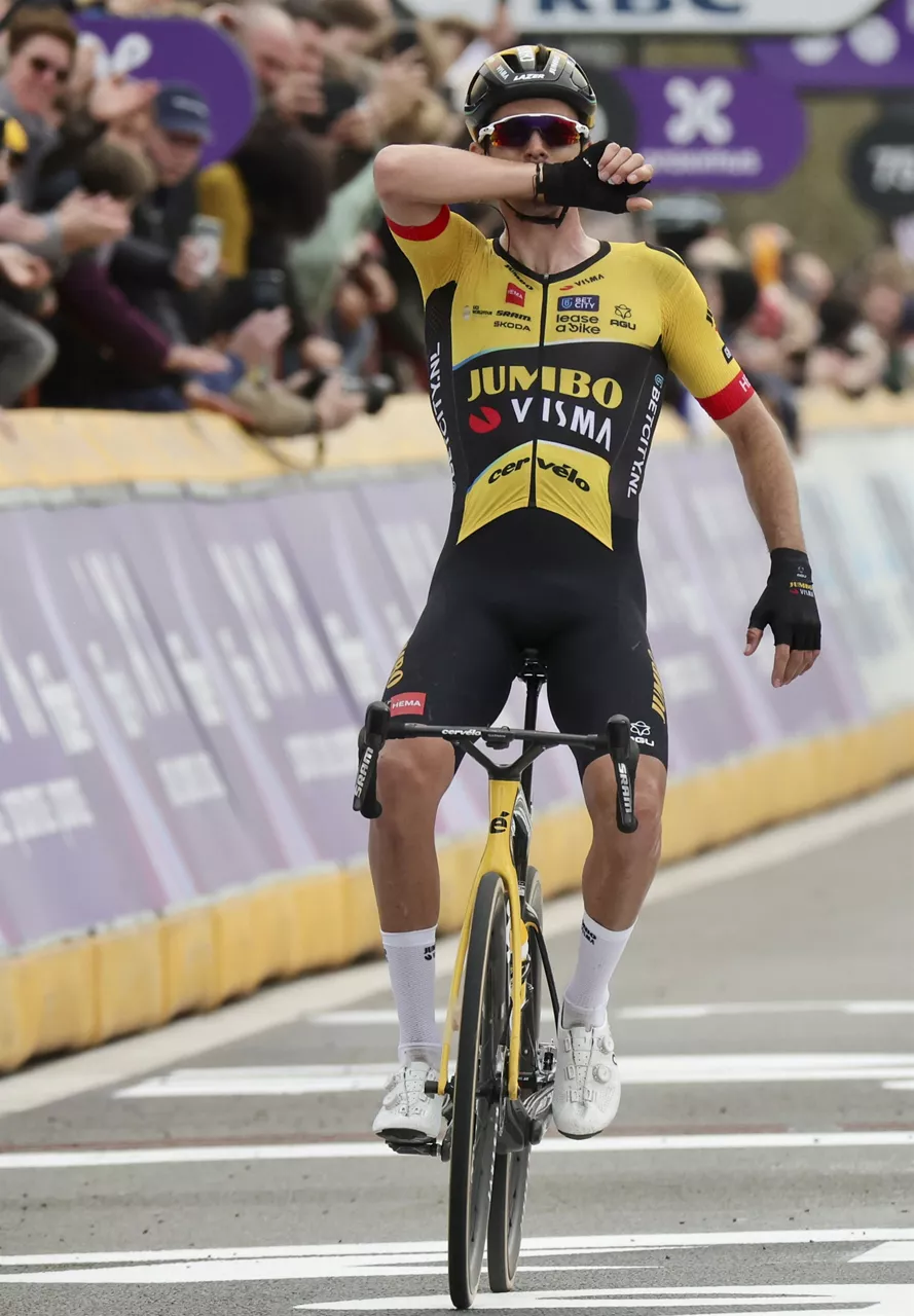 Laportek garaipen bikaina lortu du helmugan. Argazkia: EFE.