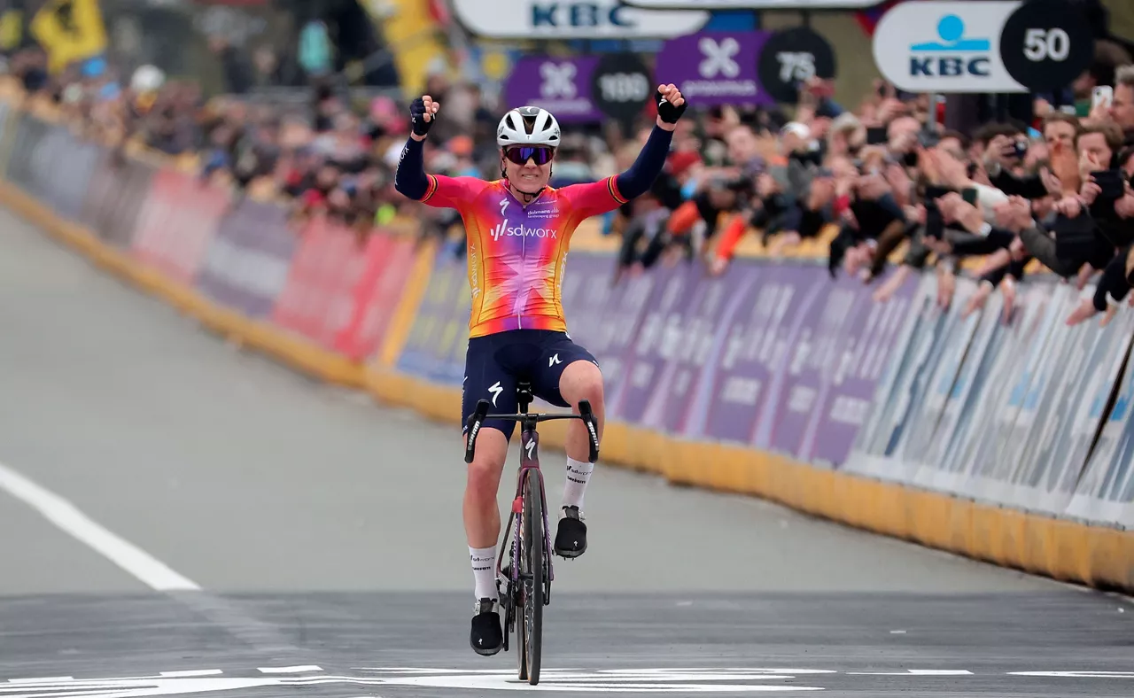 Lotte Kopecky, artxiboko irudian. Argazkia: EFE.