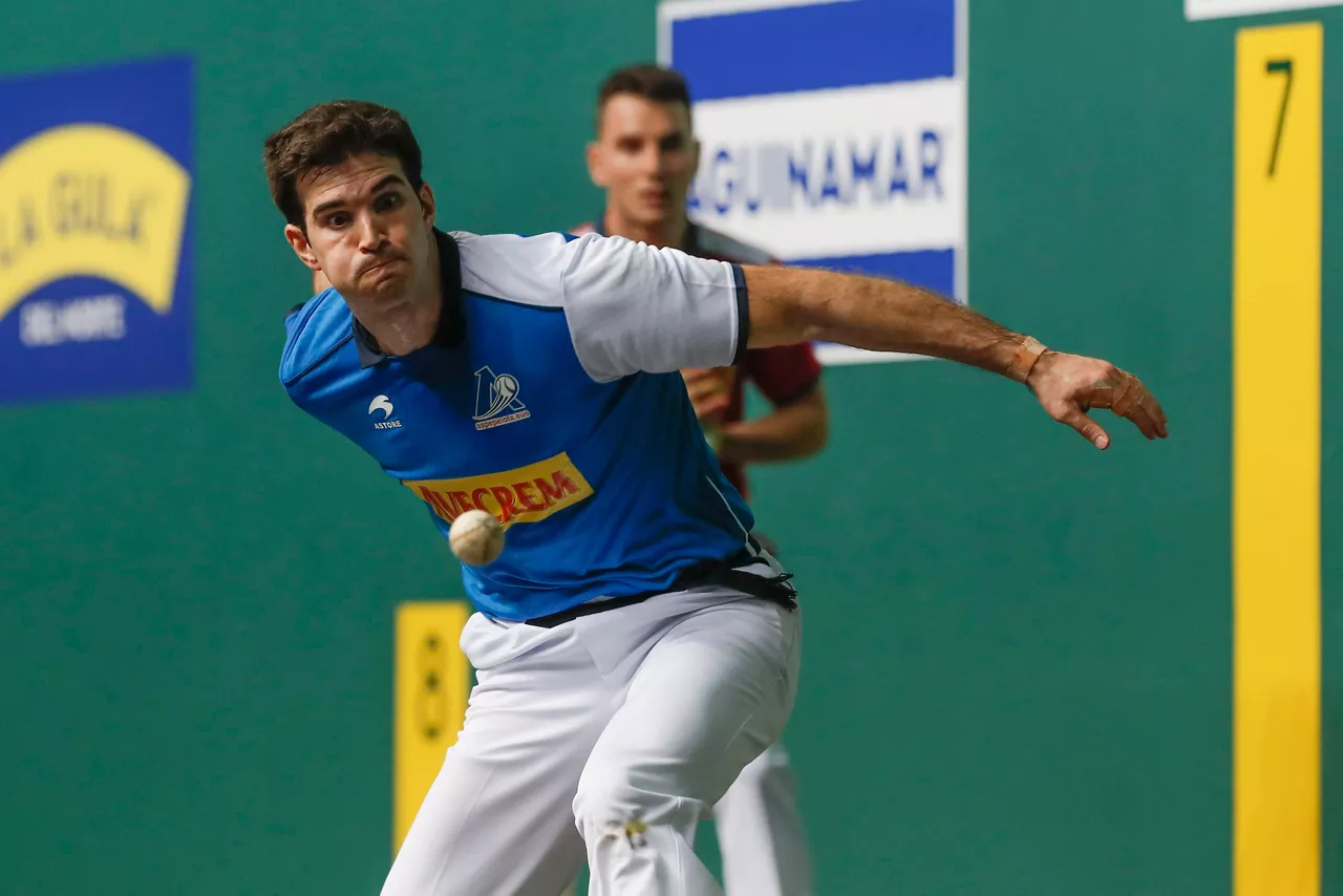 Jose Javier Zabaleta, 2023ko finalean. Argazkia: EFE.