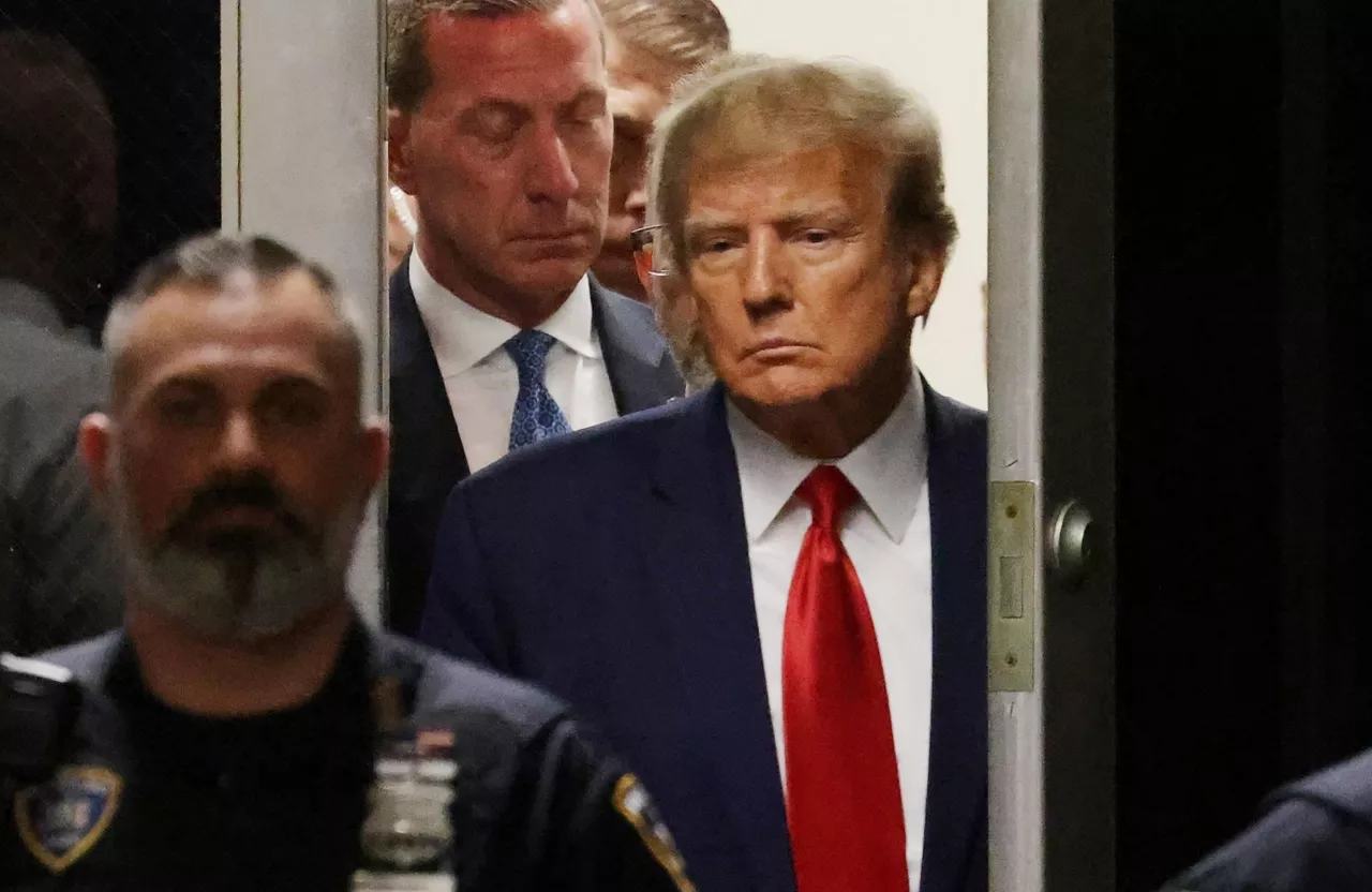 Donald Trump, artxiboko argazki batean