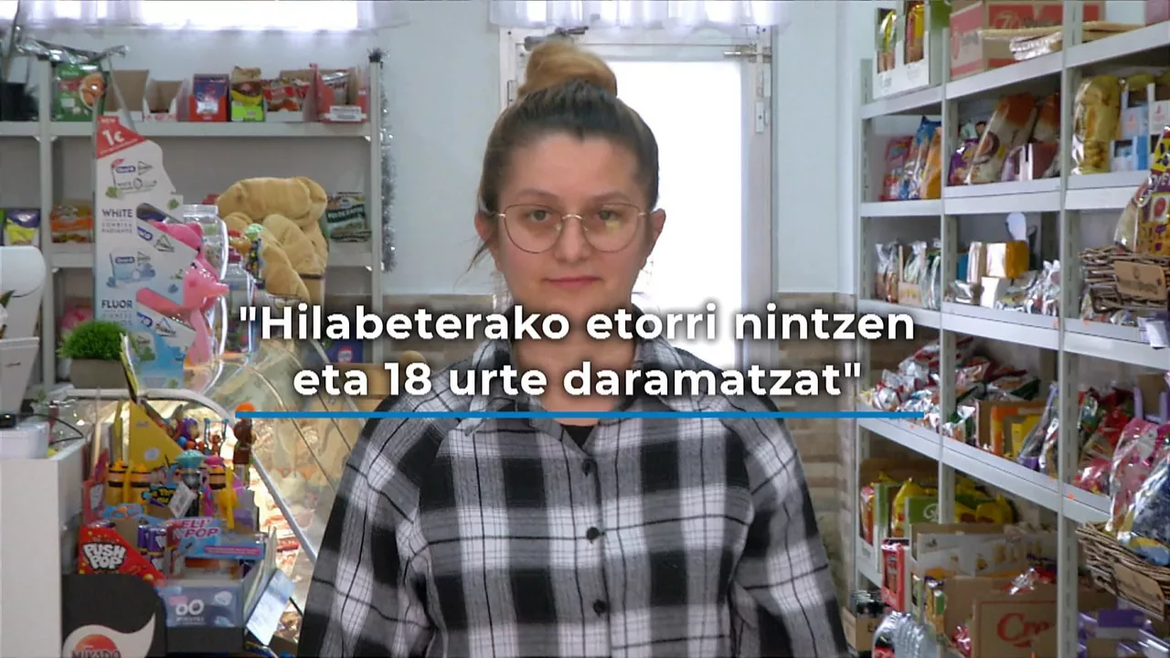 Saretzen Melania esaldia EUS