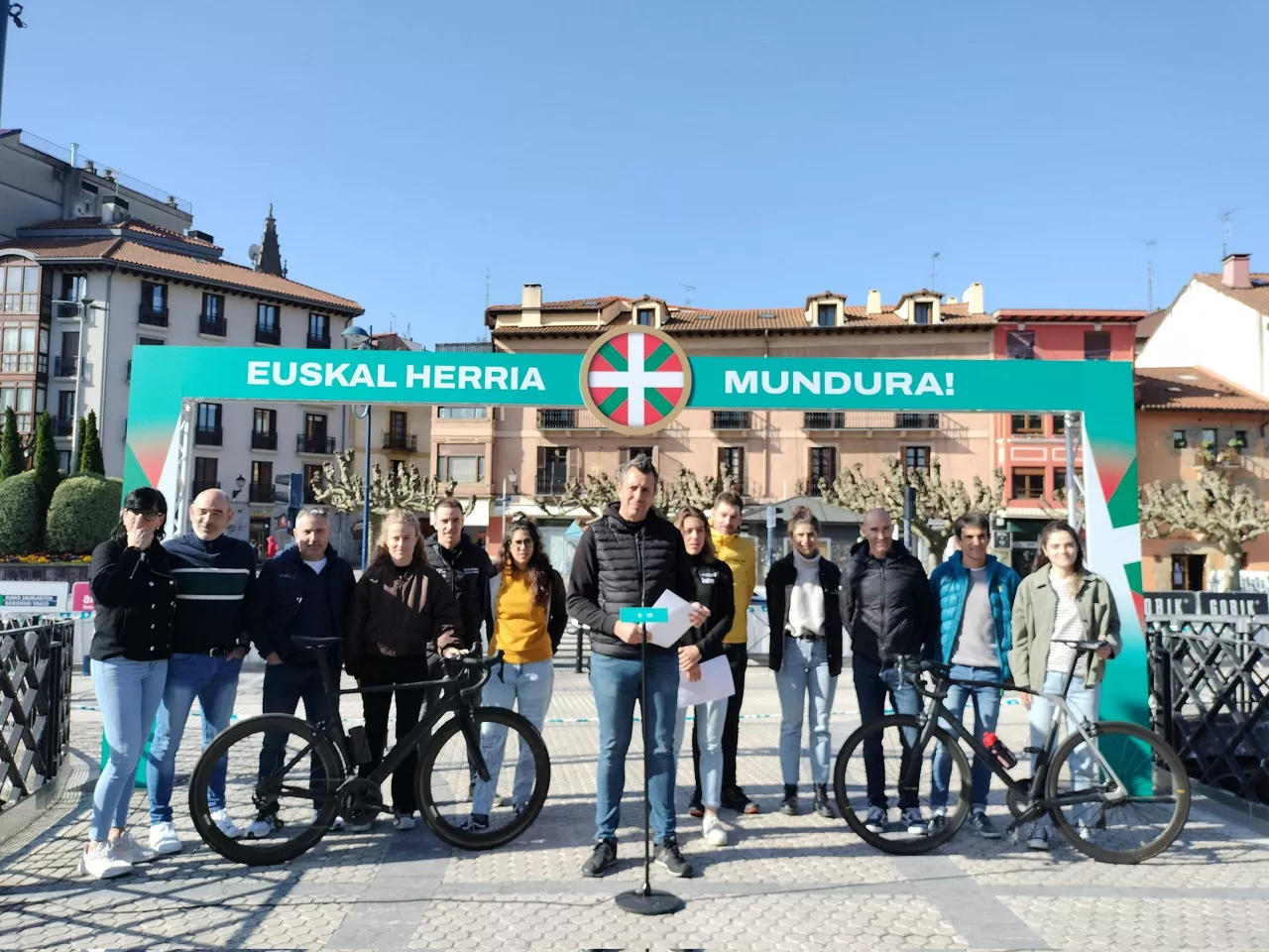 Agerraldia egin dute Errenterian. Argazkia: Gure Esku