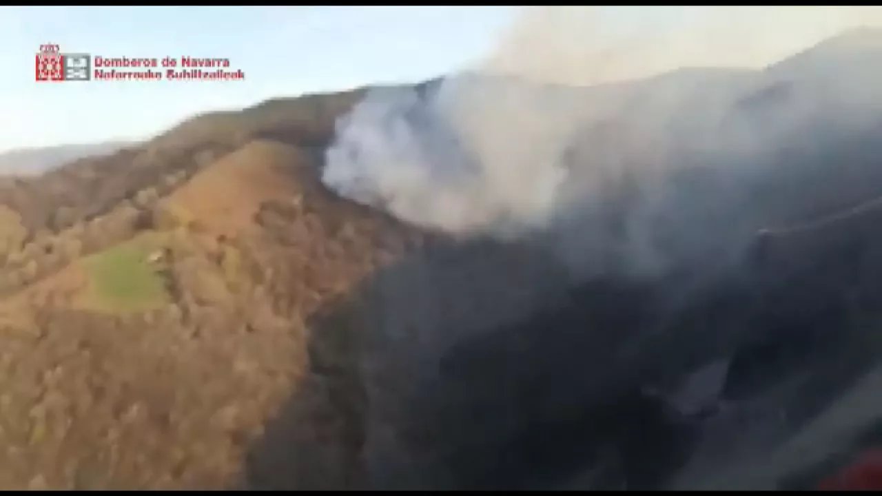 incendio Baztan