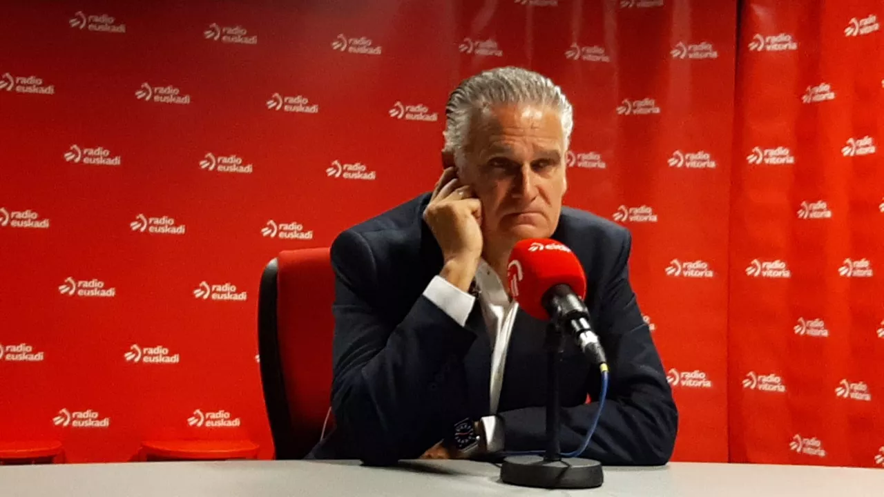 Ugarte, en un momento de la entrevista.