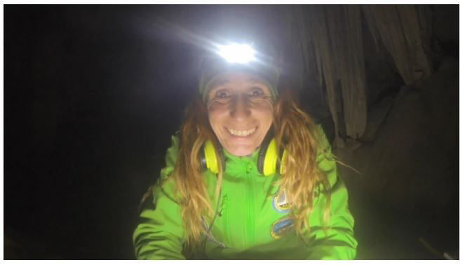 La alpinista Beatriz Flamini