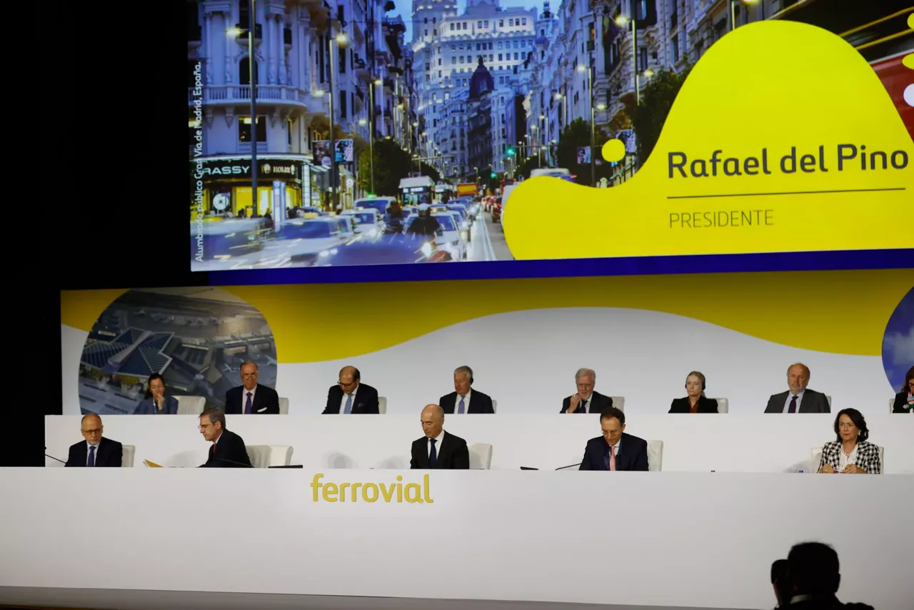 Junta de accionistas de Ferrovial.