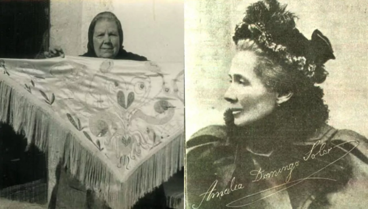 Josefa Tolrá eta Amalia Domingo Soler