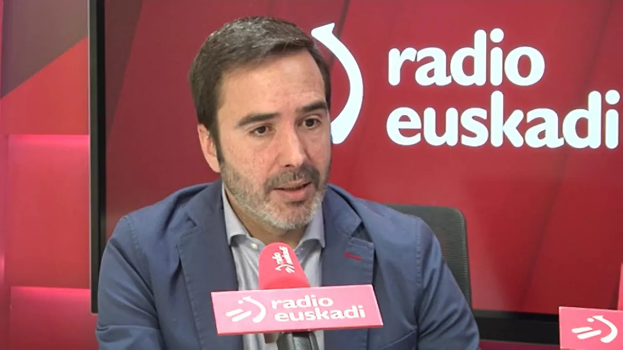El consejero vasco de Turismo, Comercio y Consumo, Javier Hurtado. Foto: EITB