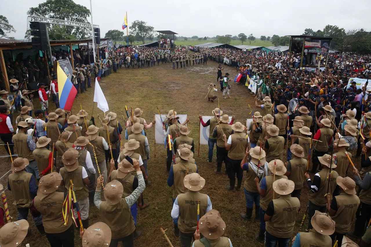 colombia acto disidencia efe