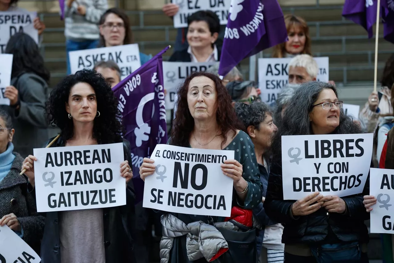 Protesta. Argazkia: EFE