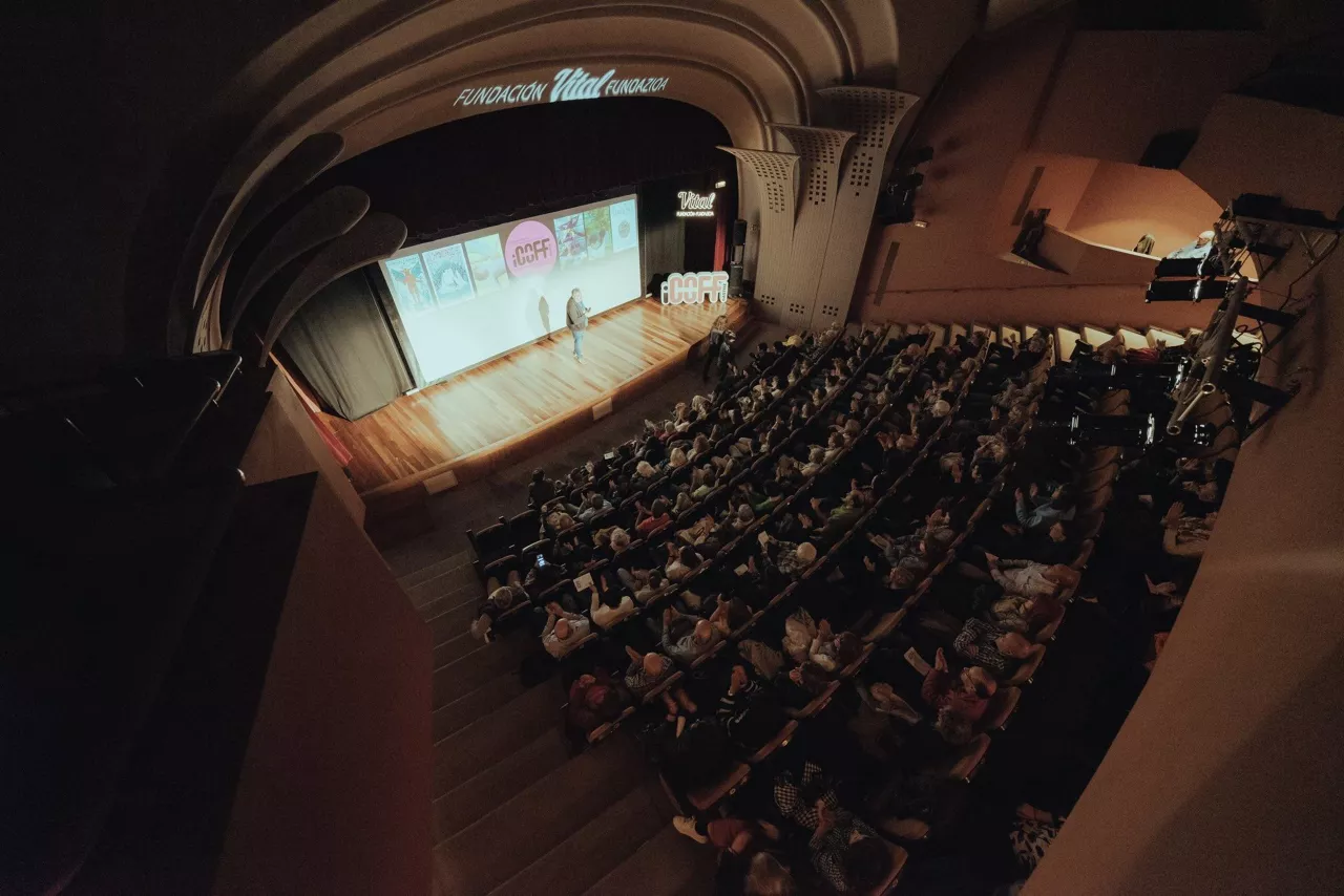 Una sesión de Festival ICOFF. @IcoffGasteiz.
