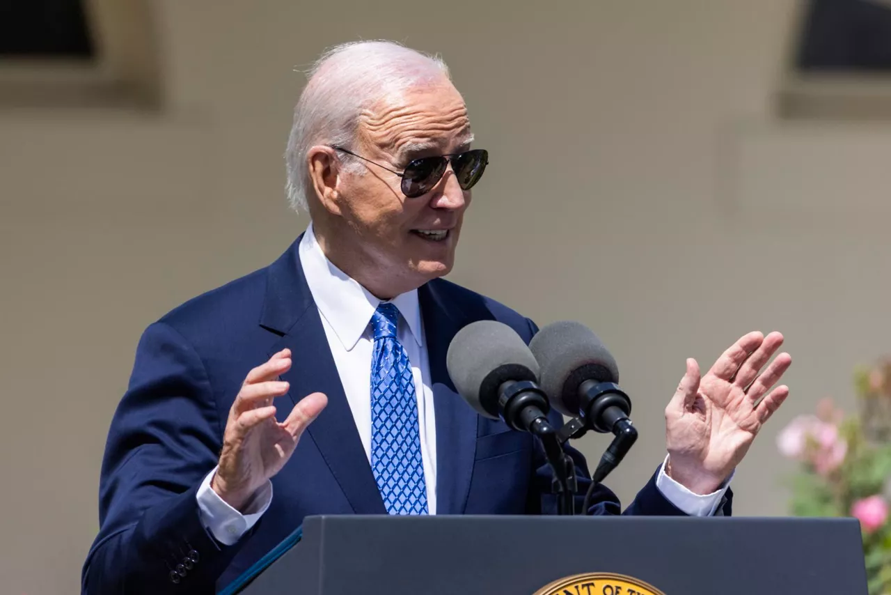 Biden, atzo egindako agerraldi batean.