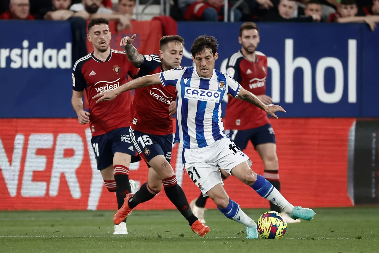 Derbi entre Osasuna y Real Sociedad