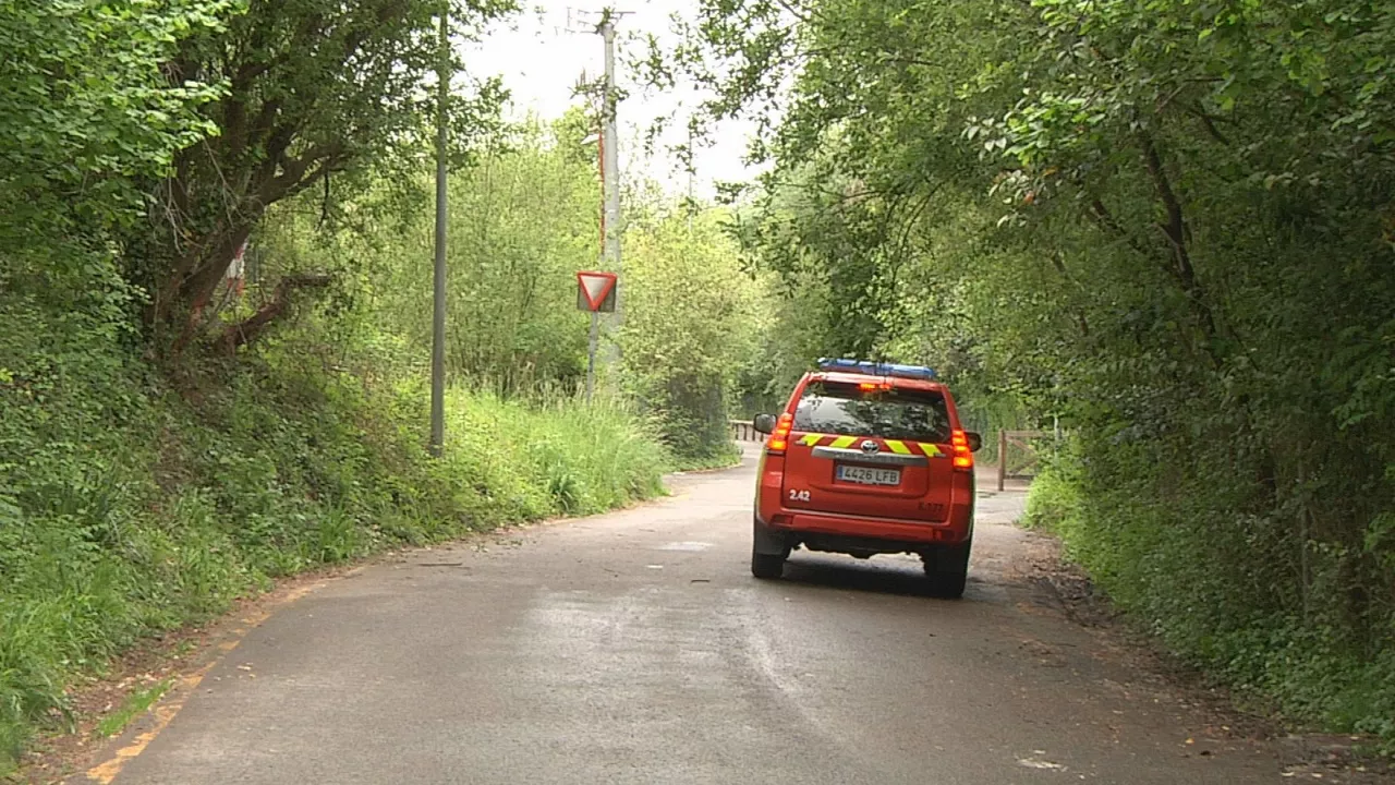 Lugar del accidente.