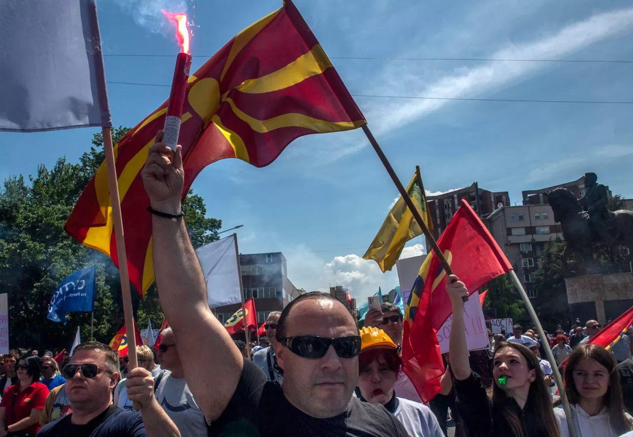 Skopje (Macedonia del Norte). Foto: EFE