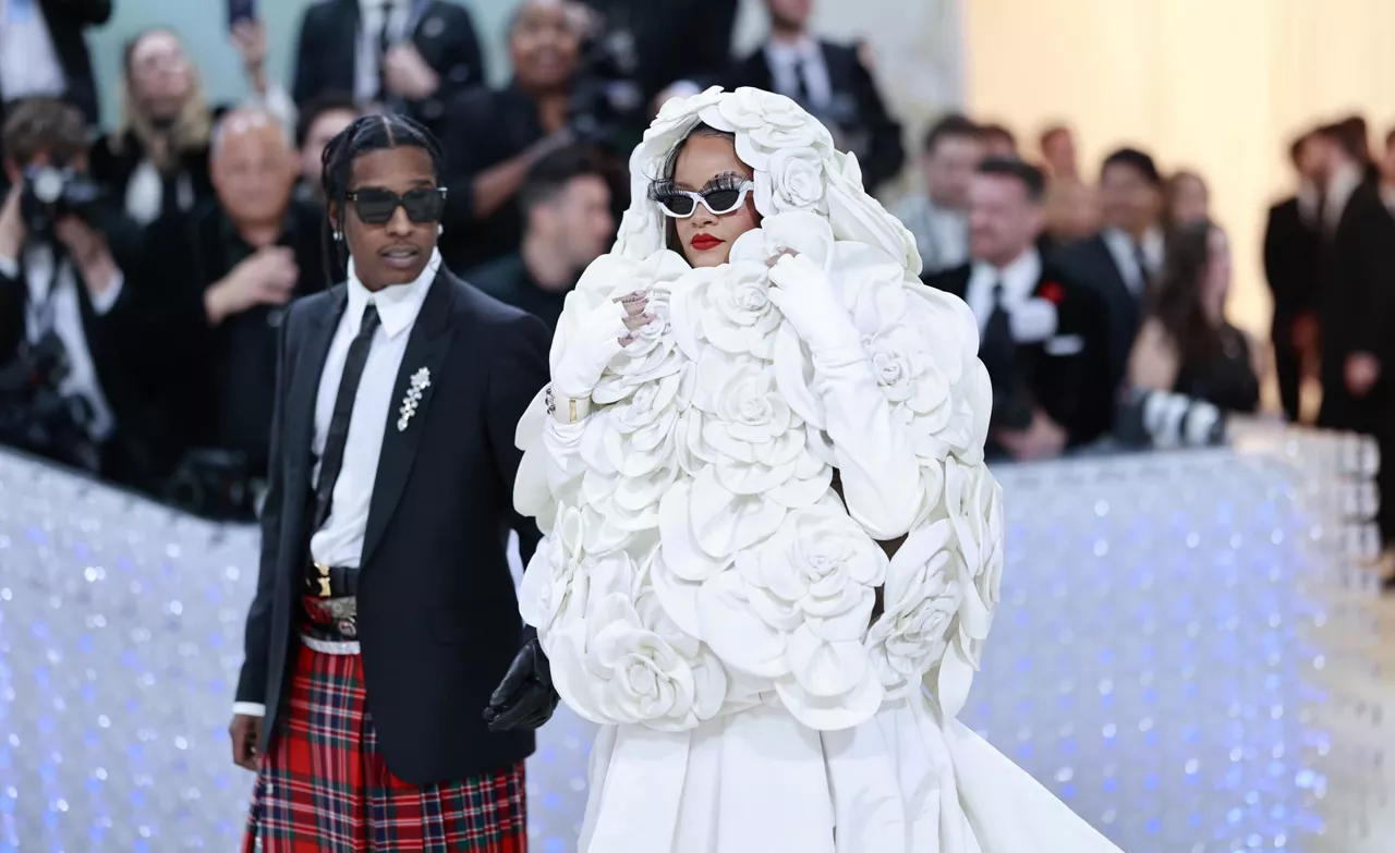 ASAP Rocky eta Rihanna. Argazkia: EFE