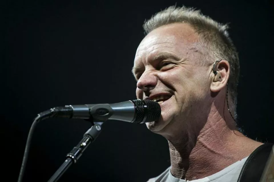 Sting, bere kontzertuetako batean. Artxiboko irudia: EFE